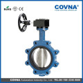 Wafer center line cast iron manual butterfly valve